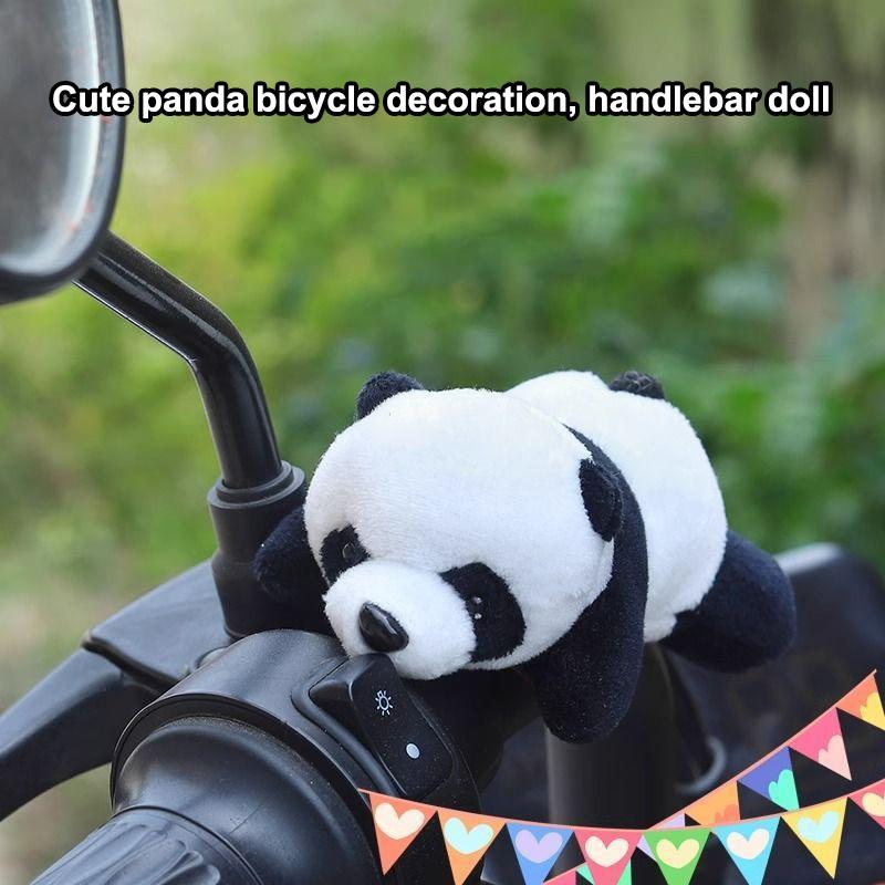 Mountain Biking Cartoon - Panda Cartoon Pendant Bicycle Decoration Unique