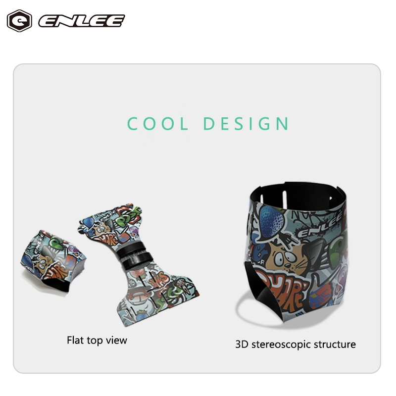 ENLEE Colorful Portable Mounta - Mountain Biking Cartoon ulasan dan harga