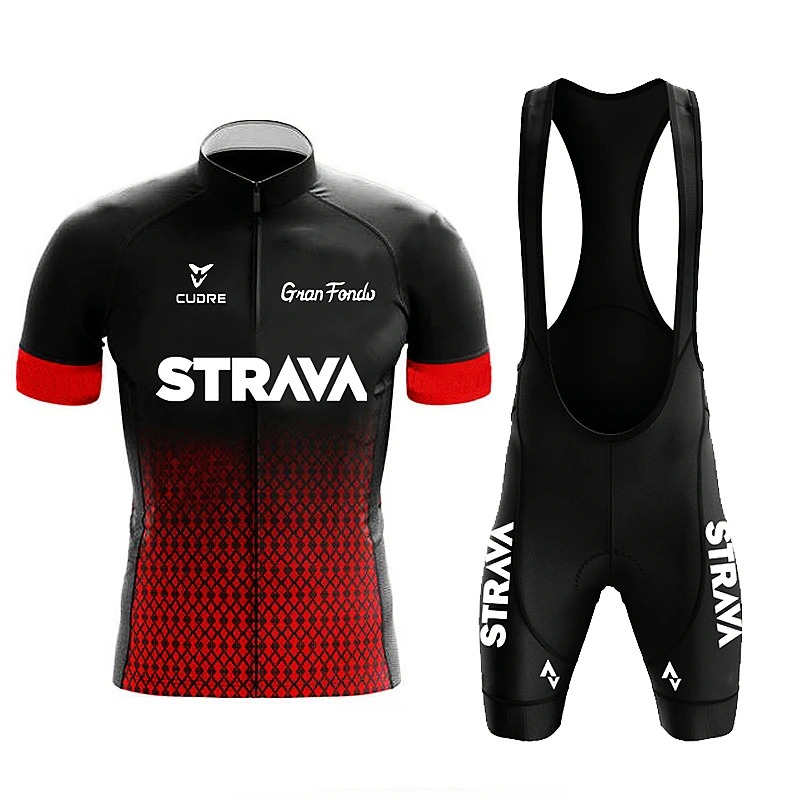 Strava Jersey Set Men's Bib Sh - Mountain Biking Pants ulasan dan harga