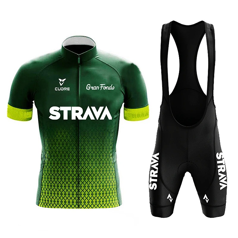 Strava Jersey Set Men's Bib Sh - Mountain Biking Pants ulasan dan harga