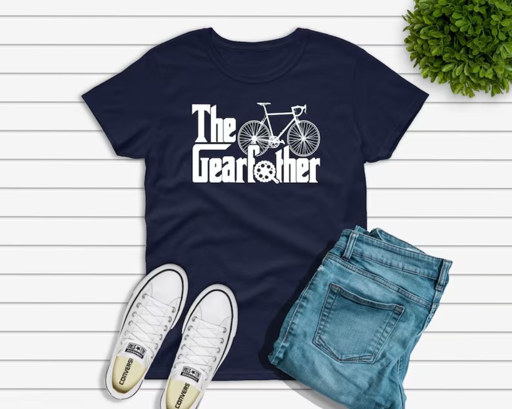 Funny Cycling T-shirt for Men  - Mountain Biking Cartoon ulasan dan harga